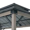 Zedernholz Grillpavillon Zupo - 360cm x 240cm, anthrazit Produktbild-Vorschau 4