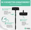 Vonroc Teleskop Waschbürste mit Teleskopstiel 1,8m - Produktbild-Vorschau 5