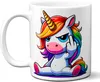 TassenKing Tasse Einhorn Mittelfinger Tasse Kaffee Tee Produktbild-Vorschau 4