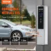 VEVOR Typ 2 nabíjací kábel pre elektromobily 16A 3,68 kW Náhľad obrázku produktu 2