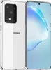 A clear protective case for a Samsung Galaxy S20 Ultra phone, shown from the back and front. Produktbild-Vorschau