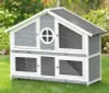 Hasenstall XL Momo grau 144 x 57 x 110 cm Produktbild-Vorschau 12