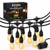 Evura Lichterkette – 20 Meter – 32 Lampen – IP65 – Warmweiß Produktbild-Vorschau 1