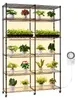 Étagère à plantes VEVOR avec lampe de culture, support à Voir les images du produit 1