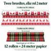 Benza – Kerst Cadeaupapier  – 12 Rollen – 6 Rollen 70 x 200 Productafbeelding-voorbeeld 3