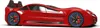 Autobett New Speed XR-9 in Rot Produktbild-Vorschau 4