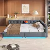 A modern bedroom with a daybed, bedside table, and artwork on the wall. Produktbild-Vorschau
