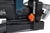 A close-up view of a power tool, likely a biscuit joiner, showing adjustment mechanisms and a measurement scale. Náhľad obrázku produktu