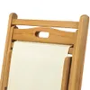 vidaXL Sdraio in teak 56x105x96 cm crema Anteprima dell’immagine prodotto 16
