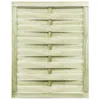 vidaXL Portail de jardin Pin imprégné 100x125 cm Vert Voir les images du produit 5
