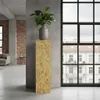 Colonne décorative en OSB, colonne de fleurs pour le salon, Voir les images du produit 4