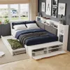 Letto a castello in legno Merax, 120x200 cm, con letto Anteprima dell’immagine prodotto 5