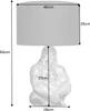 riess-ambiente Tischlampe KONG 60cm silber Metall Affe Produktbild-Vorschau 11