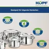 Kopf Topfset Stilo (Edelstahl, 10-teilig, inkl. 5 Deckel, Produktbild-Vorschau 3