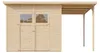 Alpholz Gerätehaus Mollie Plus 395x199cm mit 14mm Produktbild-Vorschau 14