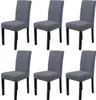 6er/Set Stuhlhussen Stretch Universal Esszimmerstühle Produktbild-Vorschau 1