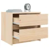 Nachttisch 40x31x35,5 cm Massivholz Kiefer Produktbild-Vorschau 4