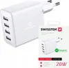 Mobiili laadija Swissten 4xUSB 4A 20W Produktbild-Vorschau 2
