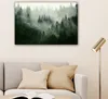MuchoWow® - Leinwandbilder - Wald - Nebel - Bäume - Natur, Produktbild-Vorschau 6