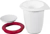 Quirltopf mit Deckel 1ltr, weiß/rot Produktbild-Vorschau 9