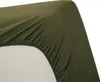 Ambiante Spannbettlaken  Baumwoll Uni HL Olive Green Produktbild-Vorschau 2