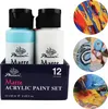 Matte Künstler-Acrylfarben Set in Flaschen 12 x59ml Produktbild-Vorschau 2