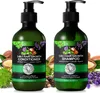 Haarpflege Set 3-in-1 Rizinus Lavendel Argan Öl mit Biotin: Produktbild-Vorschau 1