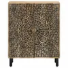 vidaXL Beistellschrank 60x33x75 cm Massivholz Mango Produktbild-Vorschau 5
