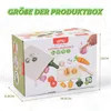 Spielküche Holz Gemüse Schneideset für Kinder Kinderküche Produktbild-Vorschau 7