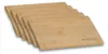 Kesper 58410 | 5er Set Brotzeitbrett 32 x 21 cm Bambus Produktbild-Vorschau 1