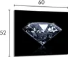 A diamond on a black reflective surface. Náhľad obrázku produktu