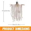 Halloween-Dekorationen – Skelette und Geister, gruselige Produktbild-Vorschau 3
