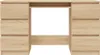 vidaXL Stôl Sonoma Dub 140x50x77 cm odvodený výrobok z Náhľad obrázku produktu 4