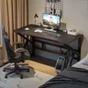 Biurko Gaminowe Stół Dla Gracza Komputerowe Czarne Duże Podgląd zdjęcia produktu 5