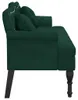 vidaXL Lavica s vankúšom tmavozelená 120,5 x 65 x 75 cm Náhľad obrázku produktu 5
