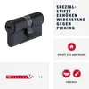 ABUS Profil-Zylinder D6XBL 30/40 mit Codekarte und 5 Produktbild-Vorschau 2