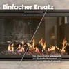 HAAS SOHN - modell : dalen - 414 x 319 x 4 mm - Kaminglas - Produktbild-Vorschau 5