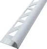 Dalsys Fliesenschiene Viertelkreisprofil Aluminium Produktbild-Vorschau 1