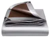 Abdeckplane Braun-Silber 4X5 M 210G/M2 Podgląd zdjęcia produktu 3