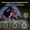 Akku-Standventilator USB Akku Ventilator mit Haken, Produktbild-Vorschau 4