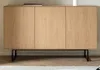 Sideboard "Breda" in Stone Eiche Kommode 150 x 90 cm, mit Produktbild-Vorschau 2