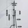 Auralum Duschsystem mit Umsteller,Regendusche Quadratisches Produktbild-Vorschau 7