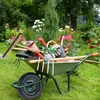 Relaxdays Schubkarrenrad 4.80 4.00-8, luftbereift, Produktbild-Vorschau 5