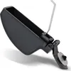 A close-up, angled view of a black plastic coffee machine drip stop mechanism with a metal spring. Produktbild-Vorschau