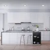 LED Einbauleuchten 3er Set IP44 7W silber 4000K Kunststoff Produktbild-Vorschau 4