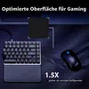 ASUS ROG Sheath II XXL, Schwarz, Muster, Stoff, Gummi, Produktbild-Vorschau 6
