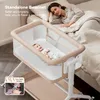 Caveen Baby přistýlka kolébka, houpací postýlka s prodyšnou Náhled obrázku produktu 5