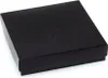 Boîte cadeau laminée 180 x 180 x 40 mm, noire Voir les images du produit 3