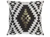 BELIANI Dekokissen Schwarz Baumwolle 45 x 45 cm 2er Set Produktbild-Vorschau 4