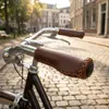 XLC Lenkergriffe Fahrrad GR-G11 Kunststoff Lederoptik braun Produktbild-Vorschau 3